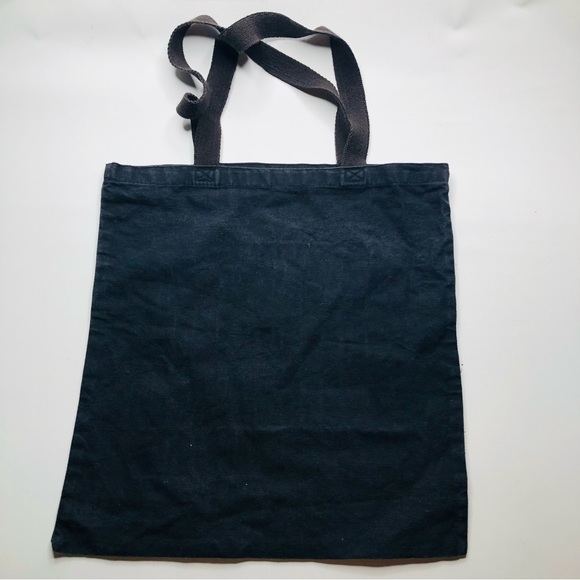 Alexander Wang Nordstroms Pop In Promo Tote Bag Black Canvas Drip Logo Rare Prom - Picture 4 of 5